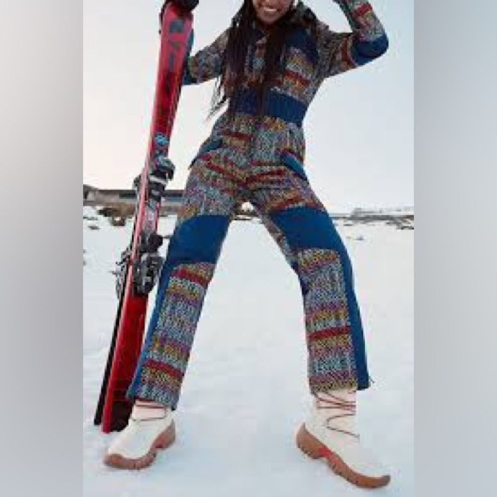 New FP Movement All Prepped Jacquard Ski Suit - Picture 5 of 11